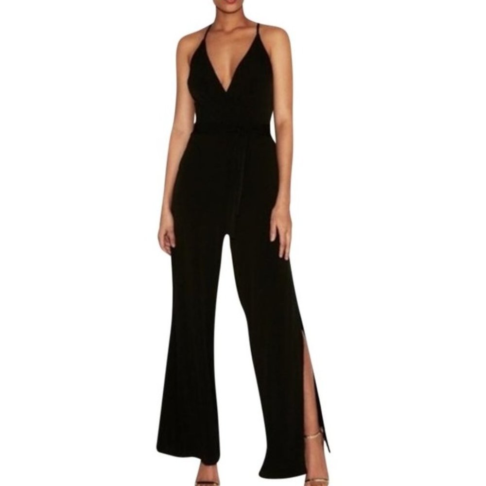 Express Belted Tank Jumpsuit